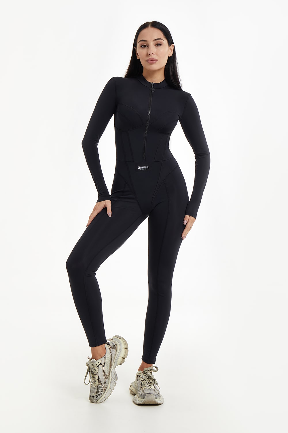 Sportinis kombinezonas Vogue Black long sleeve